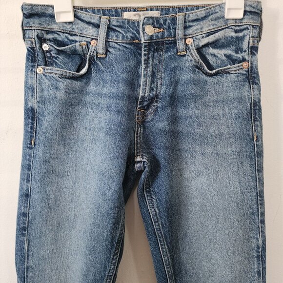 We The Free Distressed Skinny Jeans 25 Fringe - Picture 5 of 9